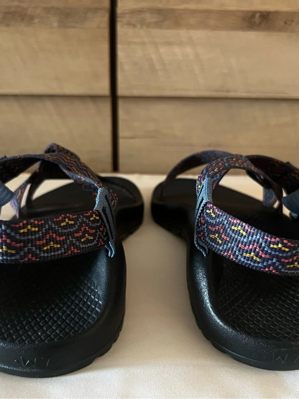 Chaco Womens Z/1 Classic Sandals Size 7 Bloop Navy Spice Blue Hiking Outdoor